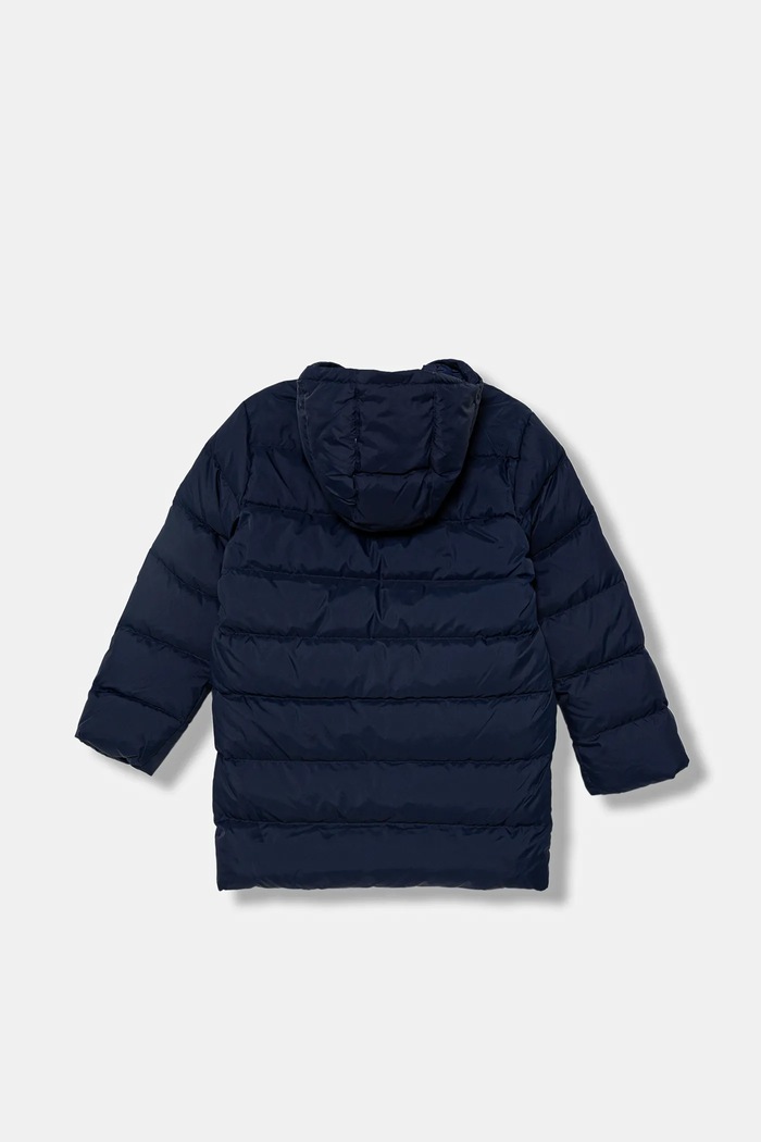 United Colors of Benetton kurtka puchowa dziecięca 2WU0CN017.G.Reprop.9BYA granatowy AW25
