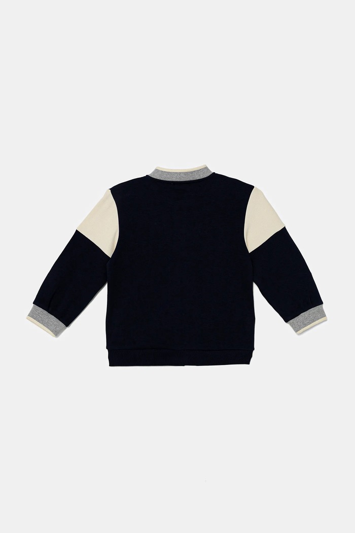 Παιδική μπλούζα United Colors of Benetton 32N4G503Z.P.seasonal σκούρο μπλε AW25