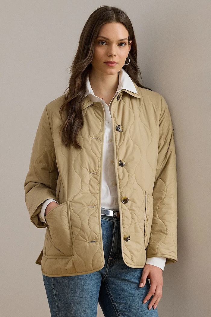 Bunda Lauren Ralph Lauren přechodné béžová 297979513
