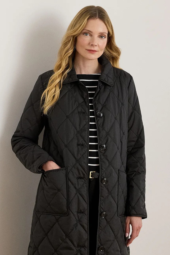 Îmbrăcăminte Lauren Ralph Lauren geacă 297980103 negru