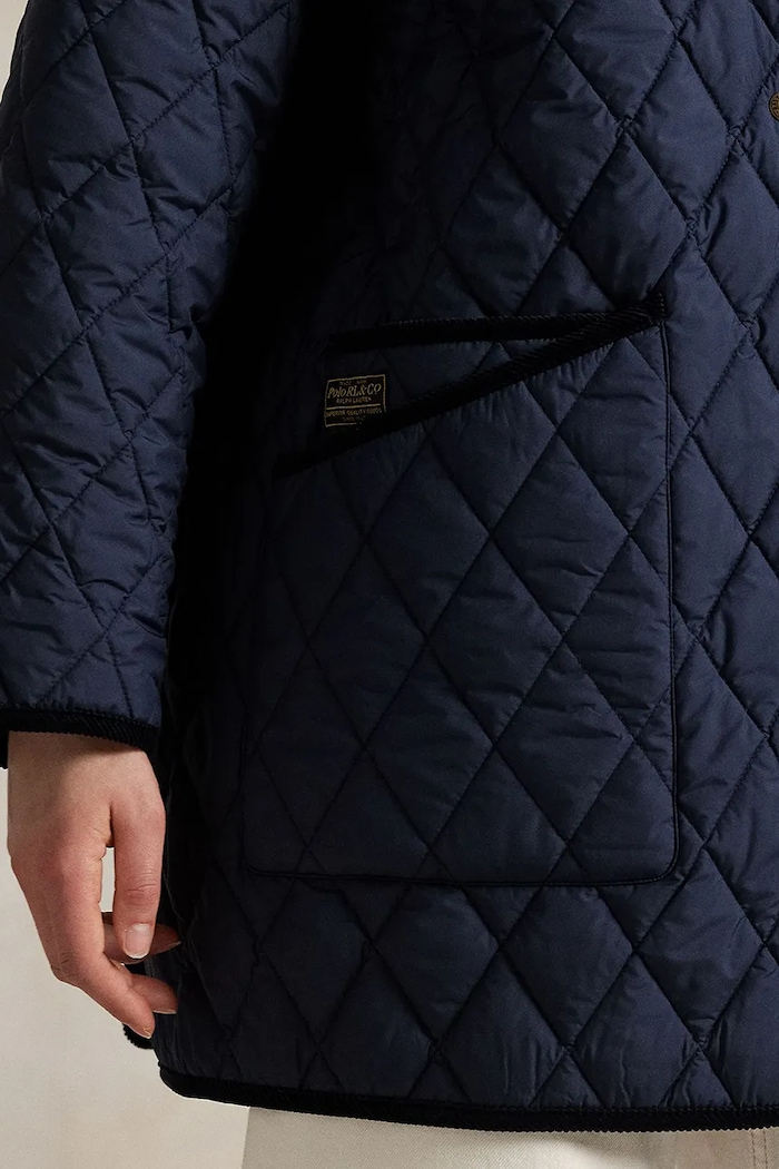 Μπουφάν Polo Ralph Lauren 211971180 σκούρο μπλε