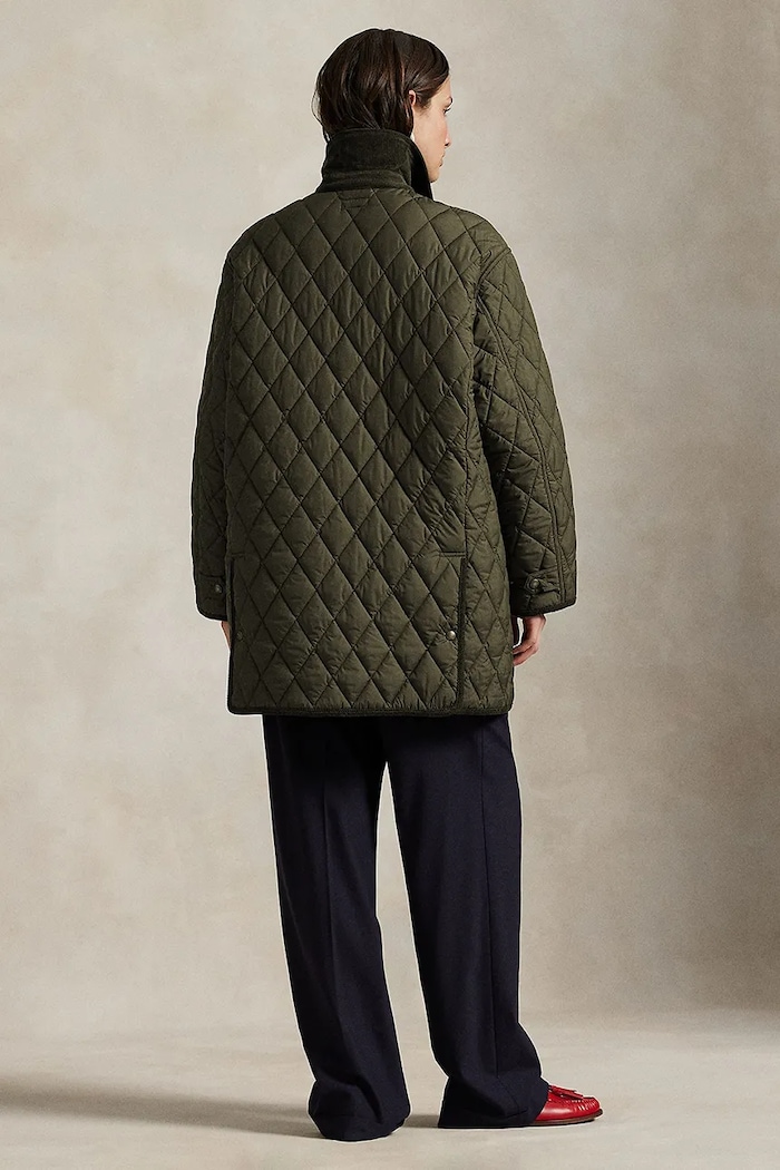 Polo Ralph Lauren kurtka przejściowa damska 211971180 zielony AW25