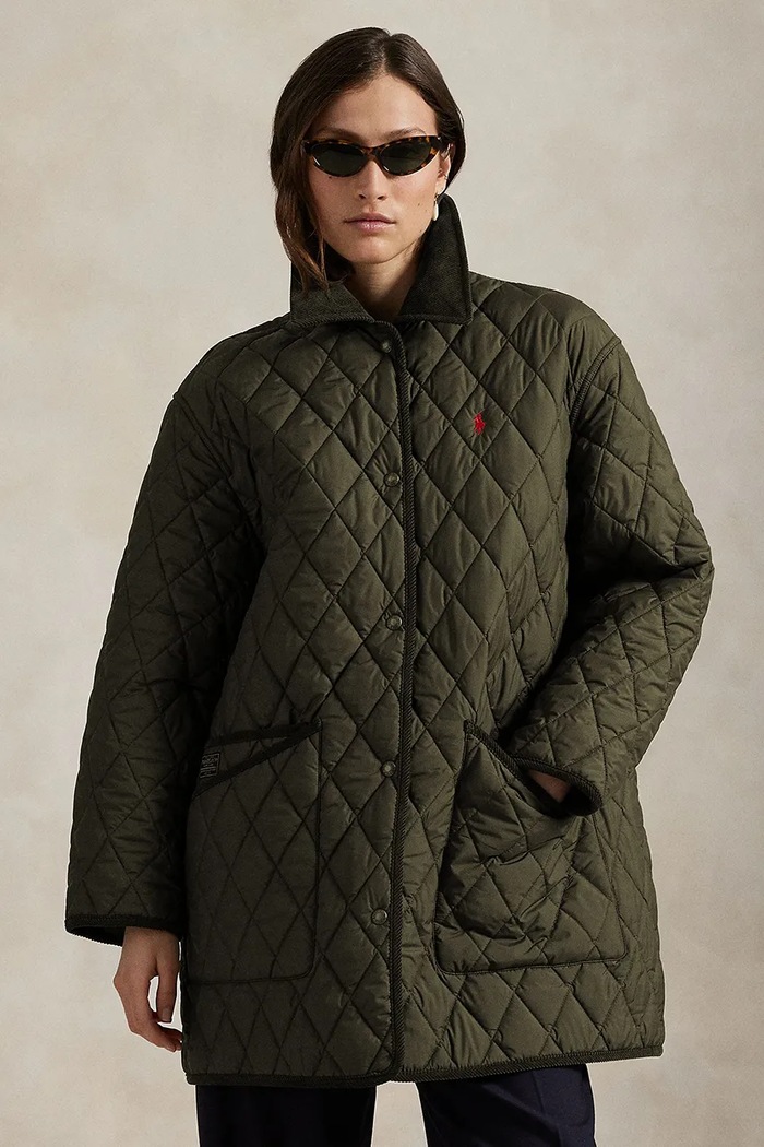 Odzież Polo Ralph Lauren kurtka przejściowa damska 211971180 zielony