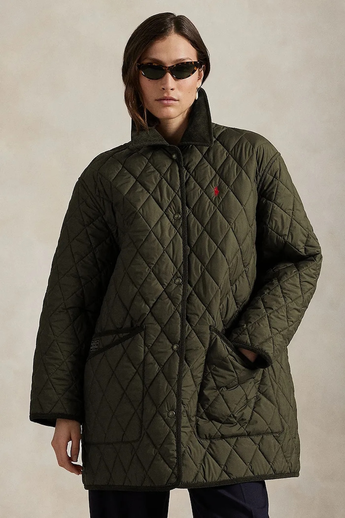 Odzież Polo Ralph Lauren kurtka przejściowa damska 211971180 zielony