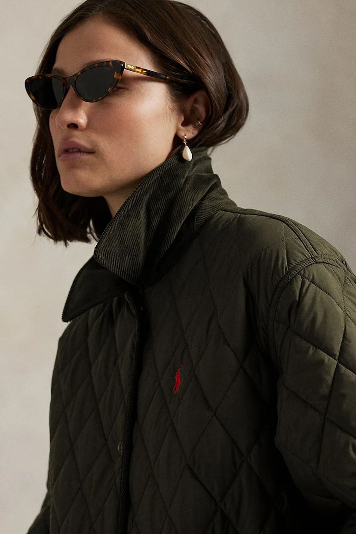 Polo Ralph Lauren kurtka przejściowa damska zielony 211971180
