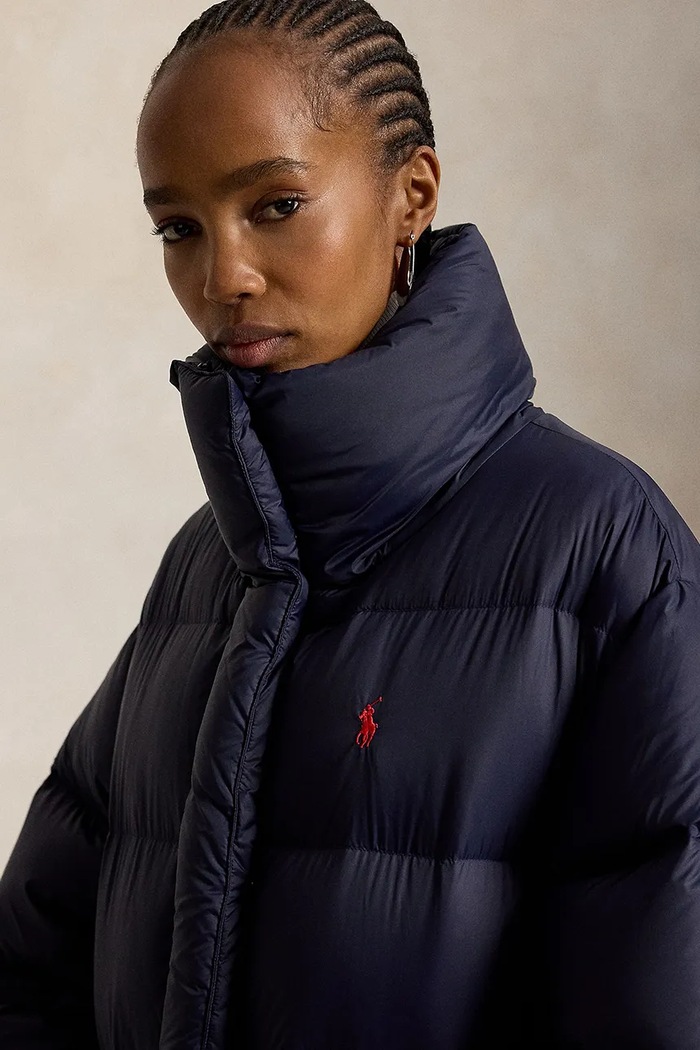 Polo Ralph Lauren kurtka puchowa damska granatowy 211971186