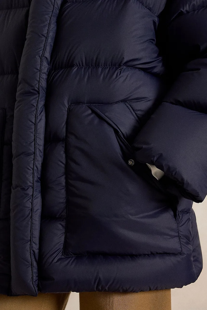 Polo Ralph Lauren kurtka puchowa damska 211971186 granatowy