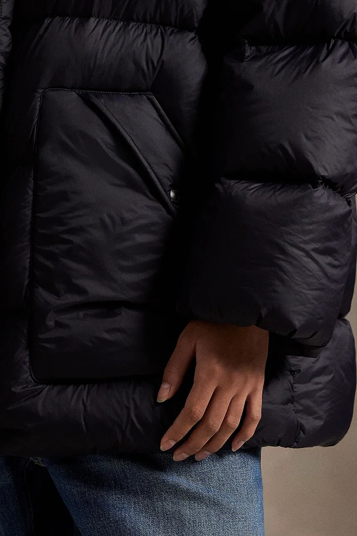 Polo Ralph Lauren páperová bunda dámska čierna 211971186