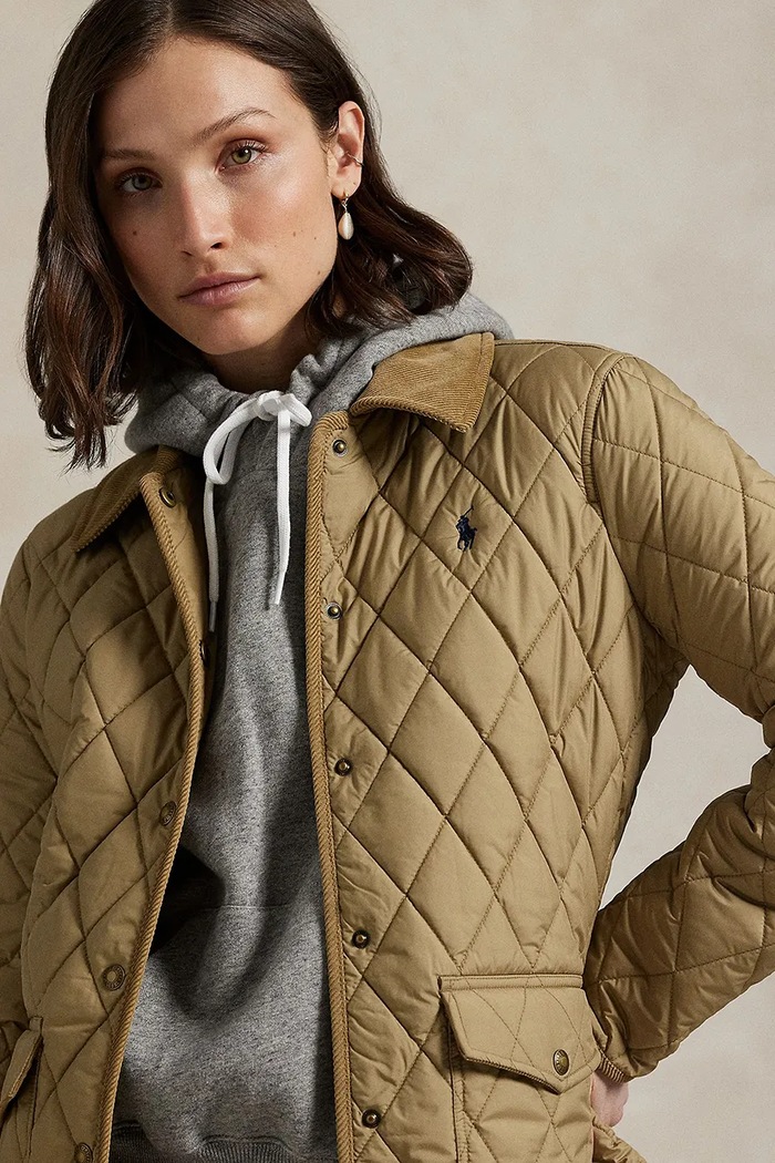 Μπουφάν Polo Ralph Lauren μπεζ 211965336