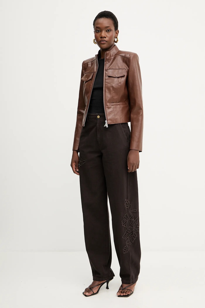 Patrizia Pepe giacca 8O0201.E070 marrone AW25