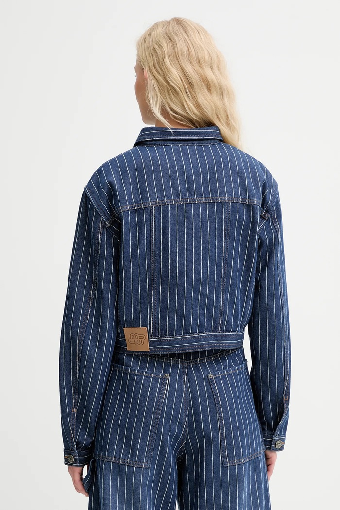 Oblačila Jeans jakna MUNTHE LINDY 253154425316 modra