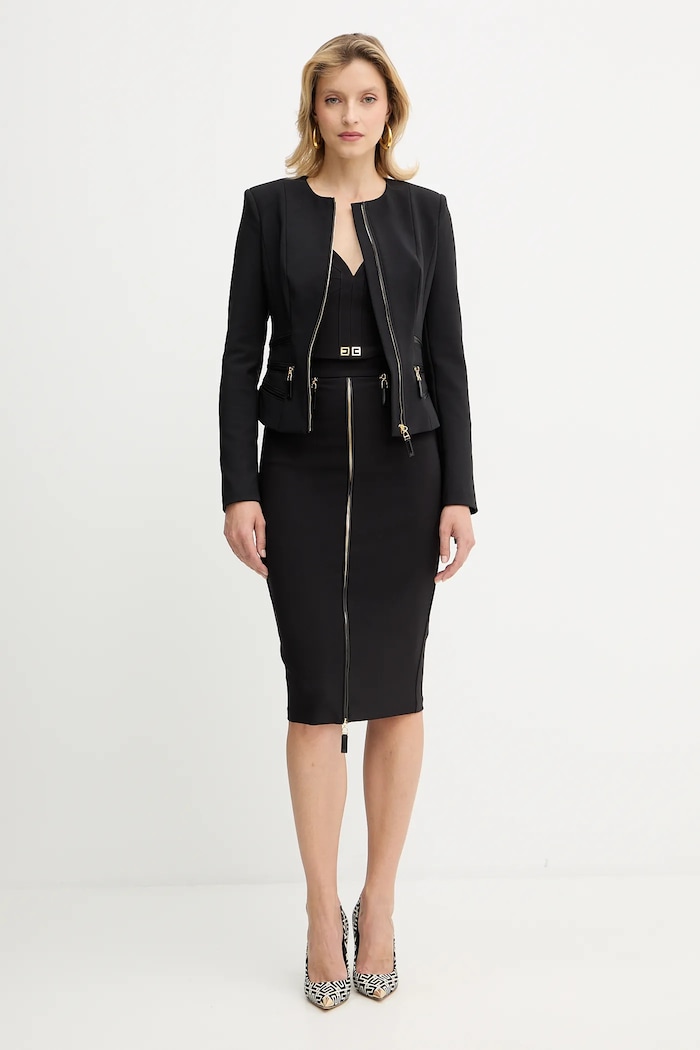 Sako Elisabetta Franchi GI17356E2 černá AW25