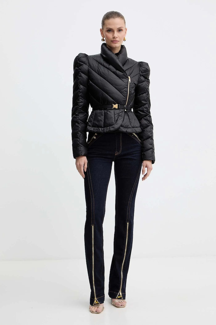 Elisabetta Franchi kurtka PI89Z56E2 czarny AW25