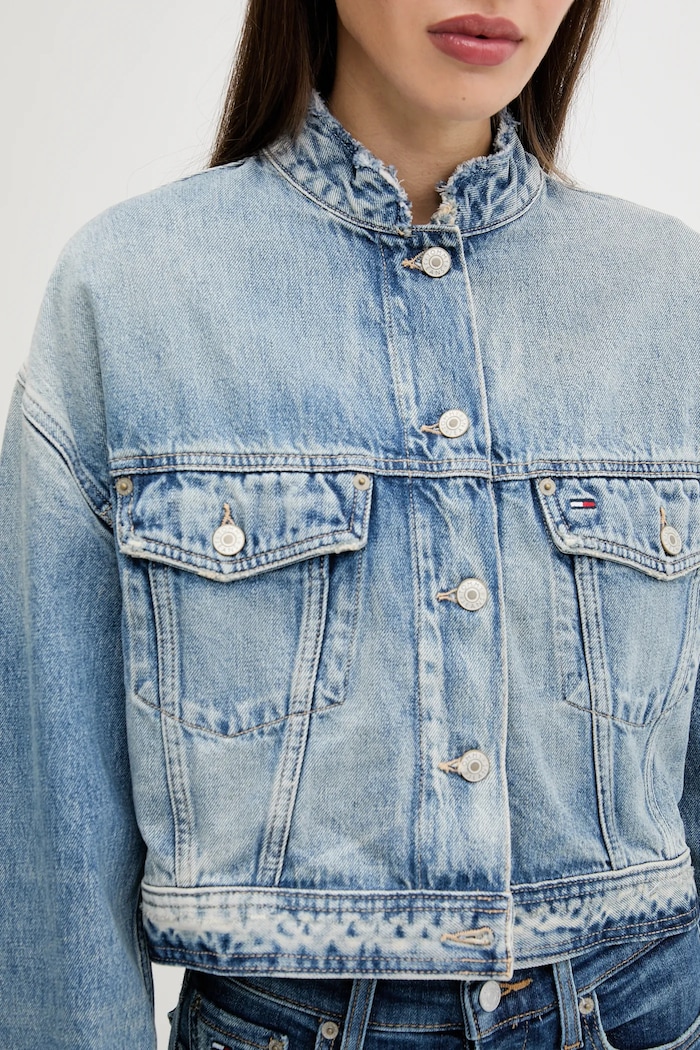 Jeans jakna Tommy Jeans DW0DW21195 modra