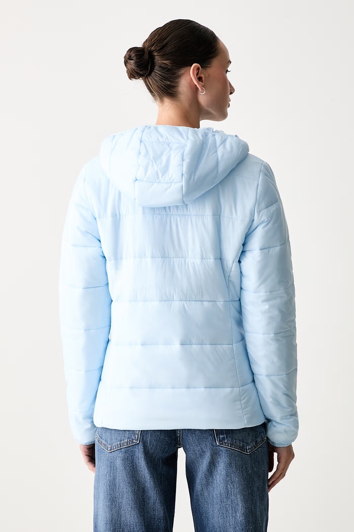Odjeća Tommy Jeans prošivena jakna za žene DW0DW20959 plava
