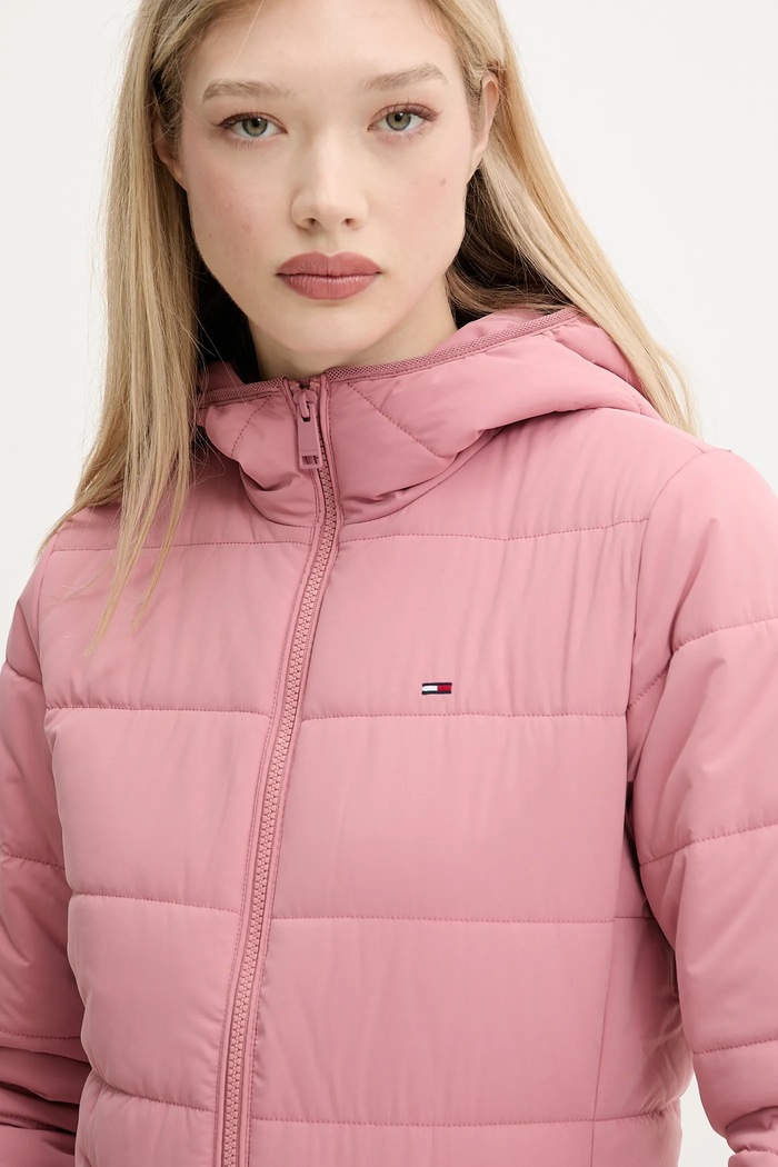 Bunda Tommy Jeans ružová DW0DW20959
