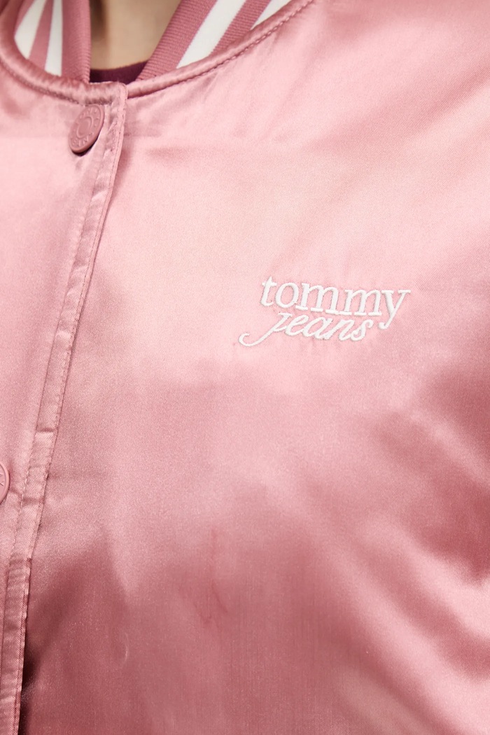Μπουφάν bomber Tommy Jeans DW0DW20960 πορτοκαλί