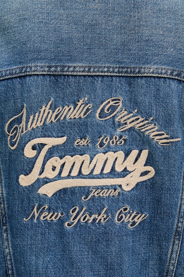 Džínová bunda Tommy Jeans DW0DW21061 modrá