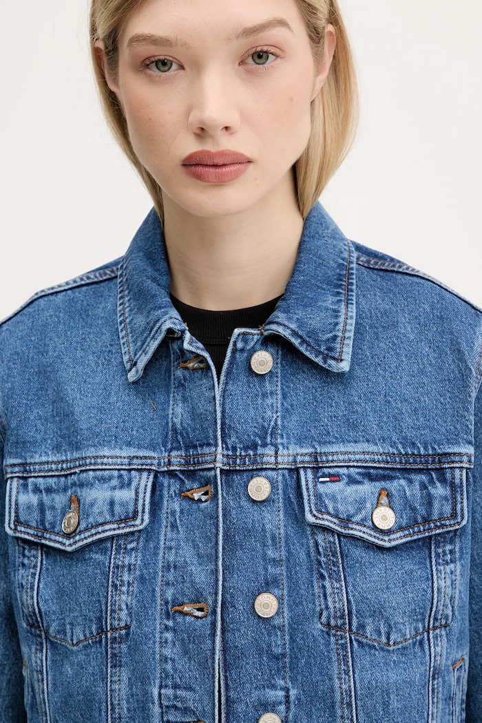 Дънково яке Tommy Jeans син DW0DW21414