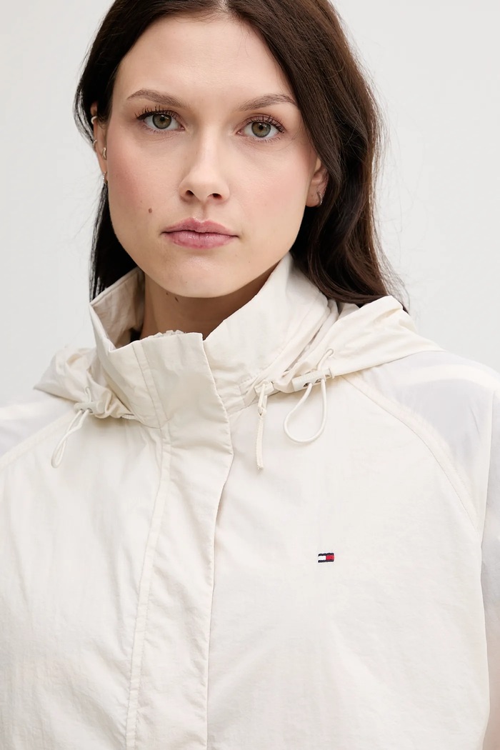 Bunda Tommy Hilfiger béžová WW0WW46444