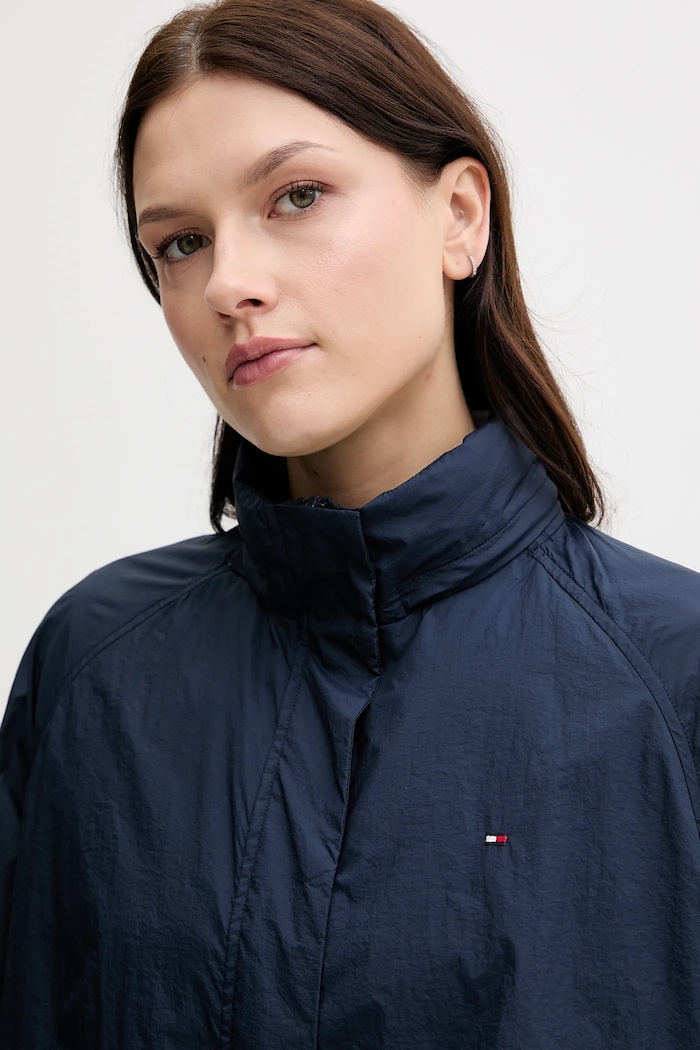 Bunda Tommy Hilfiger námořnická modř WW0WW46444