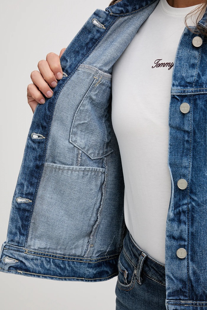 Jeans jakna Tommy Hilfiger WW0WW46485