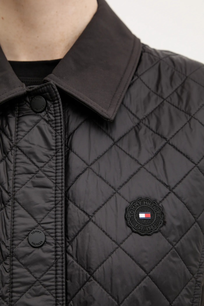 Αμάνικο μπουφάν Tommy Hilfiger WW0WW45638 μαύρο