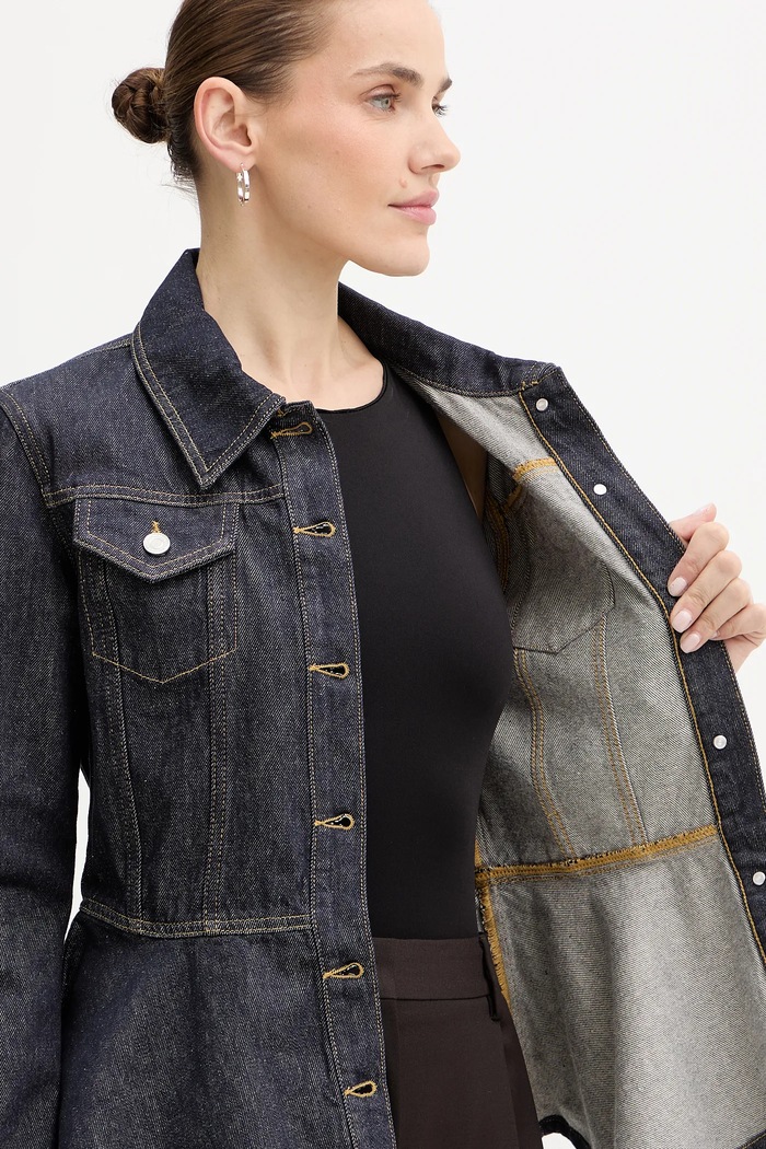 Karl Lagerfeld geacă din denim A3W14001