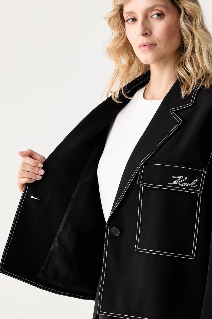 Karl Lagerfeld kratka jakna ženska A3W14041