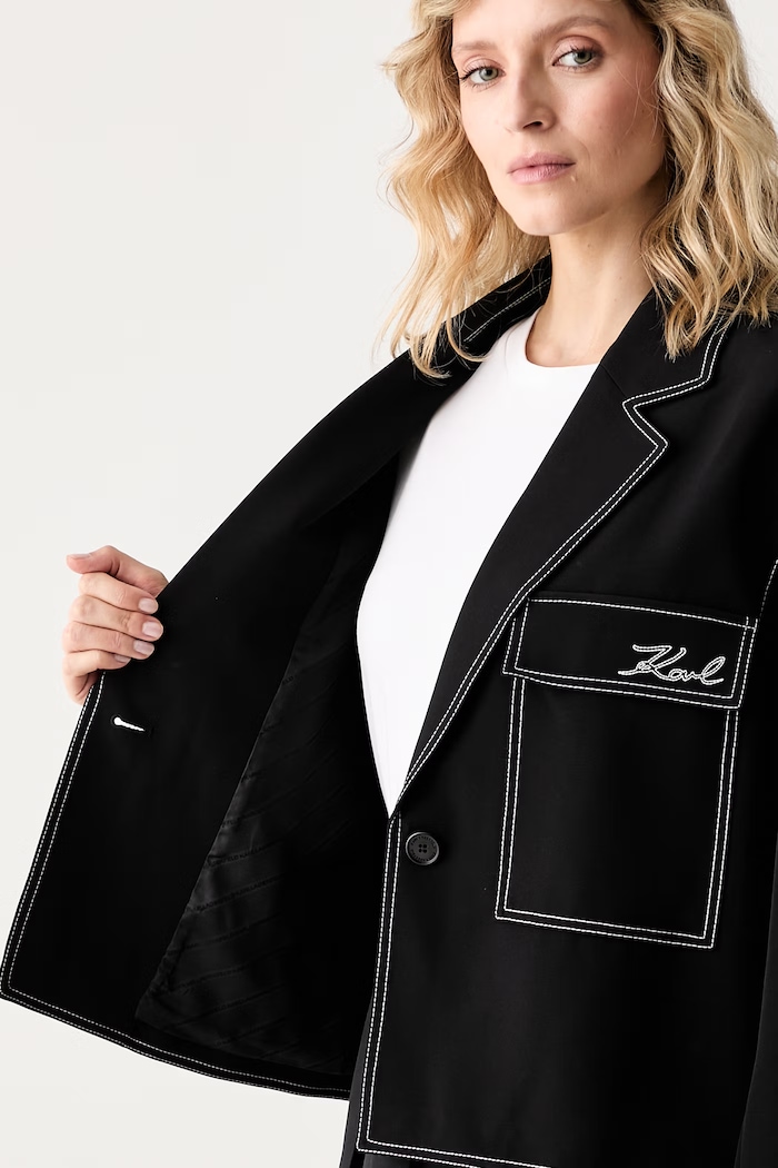 Karl Lagerfeld kratka jakna ženska A3W14041