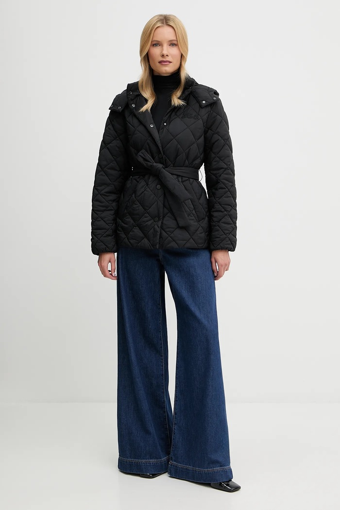Karl Lagerfeld kurtka A3W15046 czarny SS26