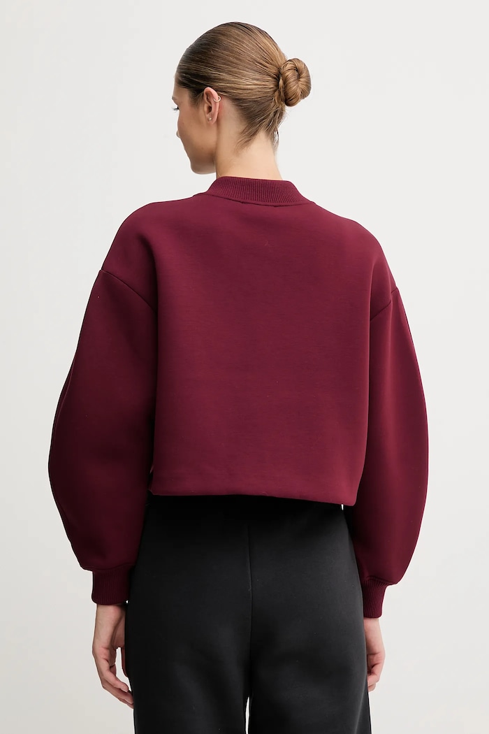Îmbrăcăminte Calvin Klein Jeans bluza LV047C524G burgundia