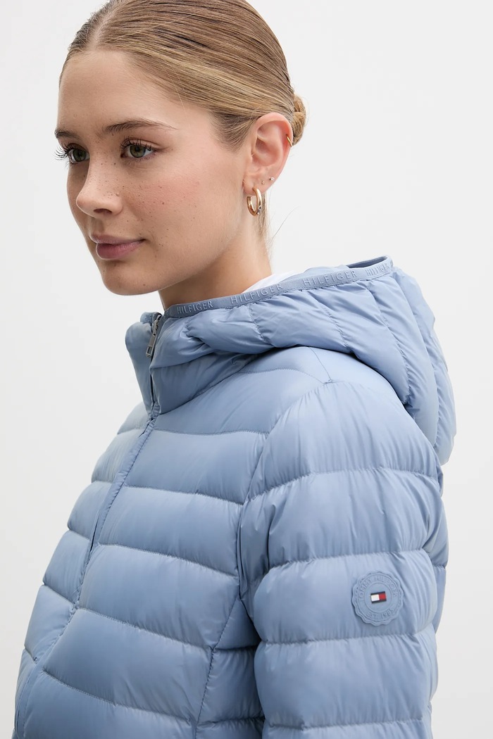 Пухено яке Tommy Hilfiger син WW0WW46788