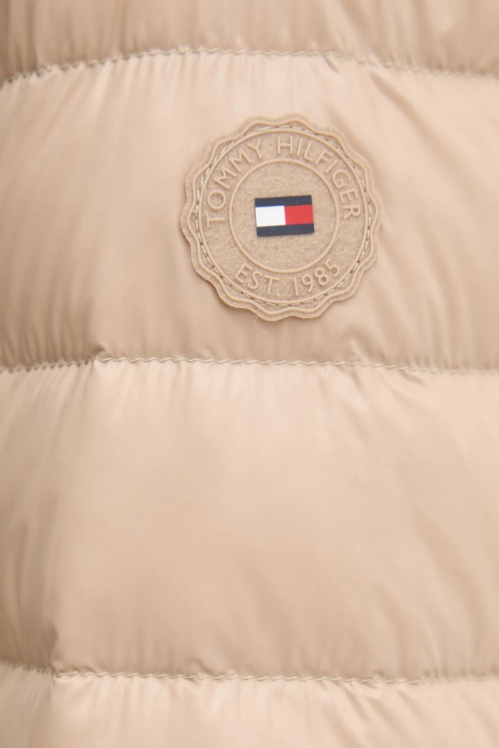 Péřová bunda Tommy Hilfiger WW0WW46788 béžová