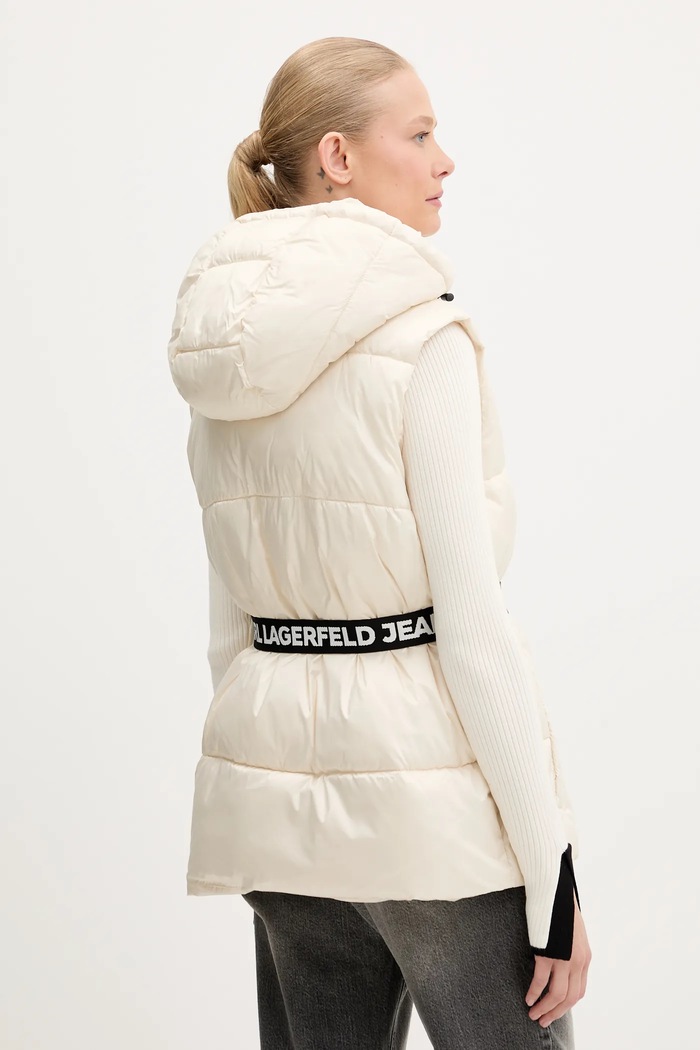 Odzież Karl Lagerfeld Jeans bezrękawnik A3W15025 beżowy