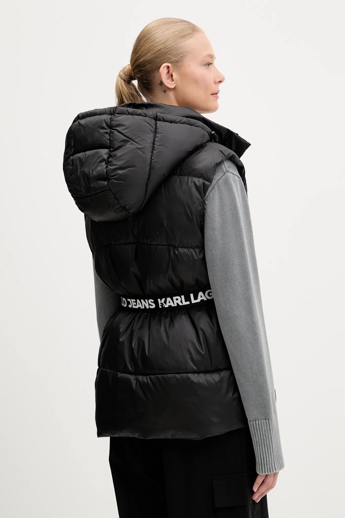 Oblečenie Vesta Karl Lagerfeld Jeans A3W15025 čierna