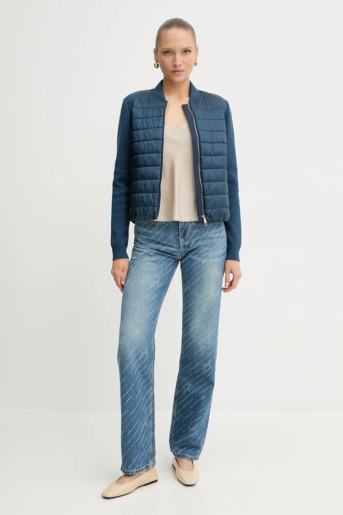 BOSS geacă Pidina 50543236 albastru AW25