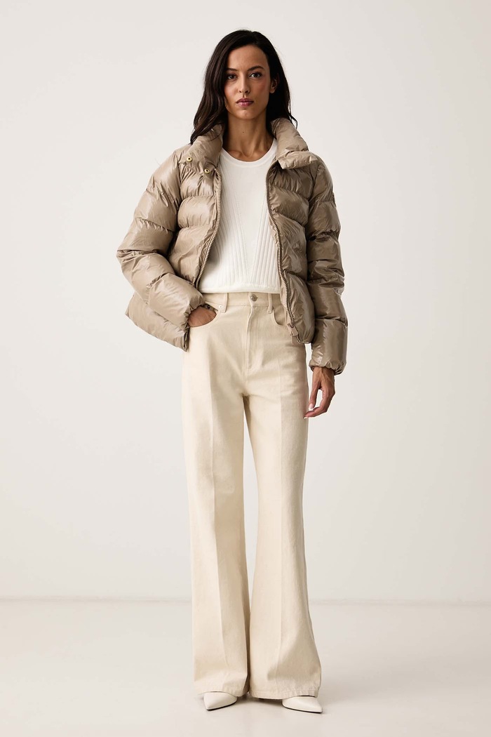 Pinko Kurtka pikowana damska 101598.A2P7 beżowy AW25