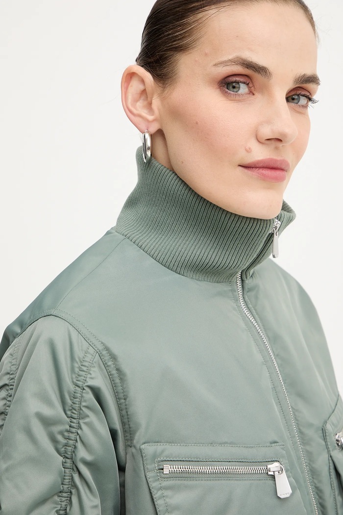 Pinko geacă bomber verde 105339.A2OI