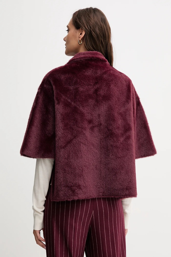 Oblečení Kabát Joseph Ribkoff 253924 burgundské