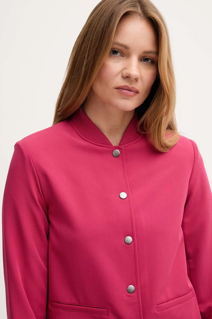 Odzież United Colors of Benetton kurtka 2R4CDW03B różowy