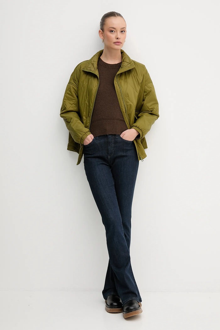 Jakna United Colors of Benetton 2YRYDN080 zelena AW25
