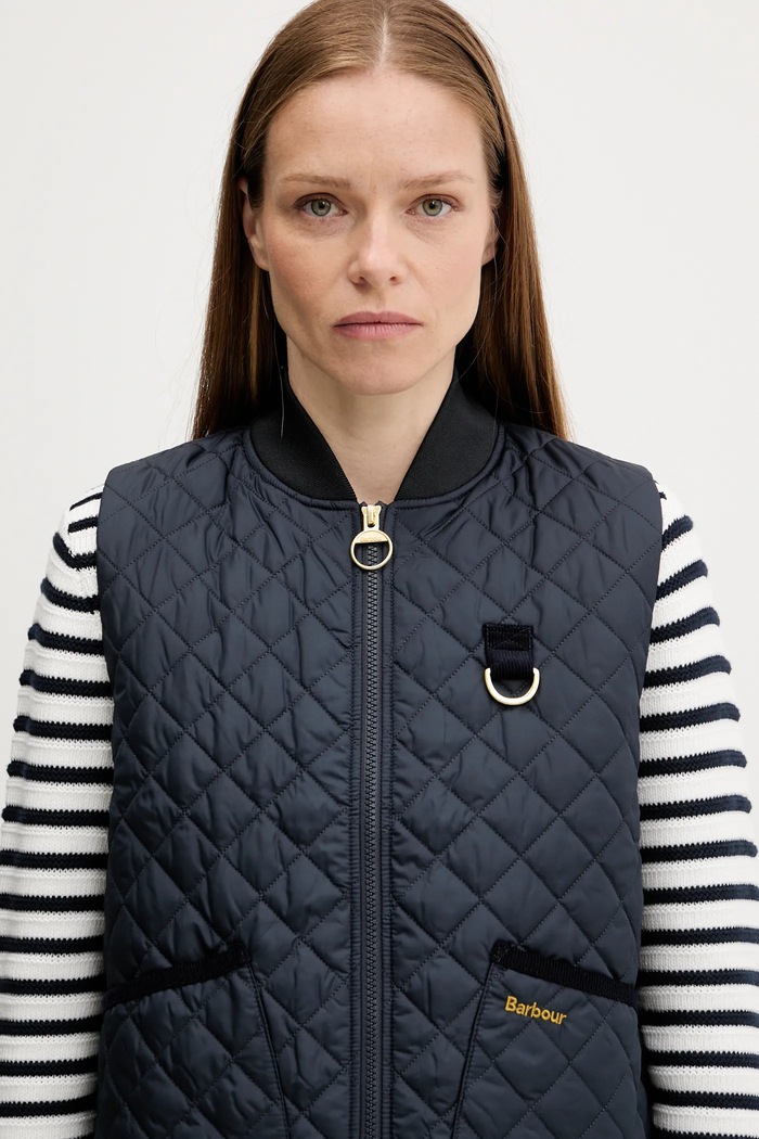 Brezrokavnik Barbour ROSALIE mornarsko modra LGI0200