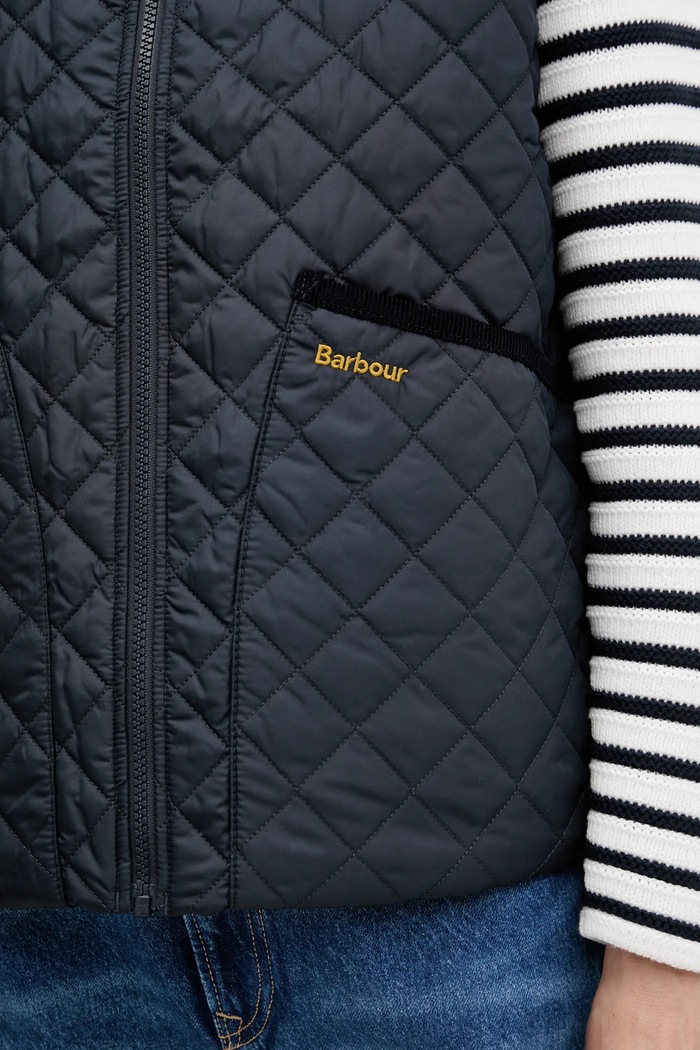 Brezrokavnik Barbour ROSALIE LGI0200 mornarsko modra