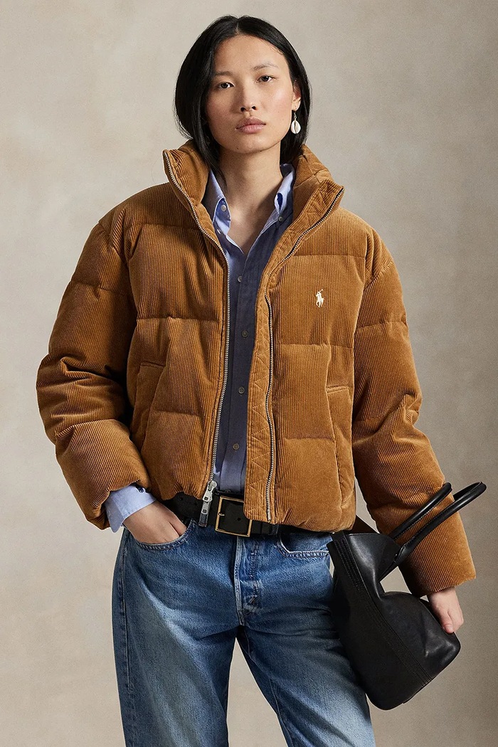 Polo Ralph Lauren down jacket Woven Puffer without beige 211971178