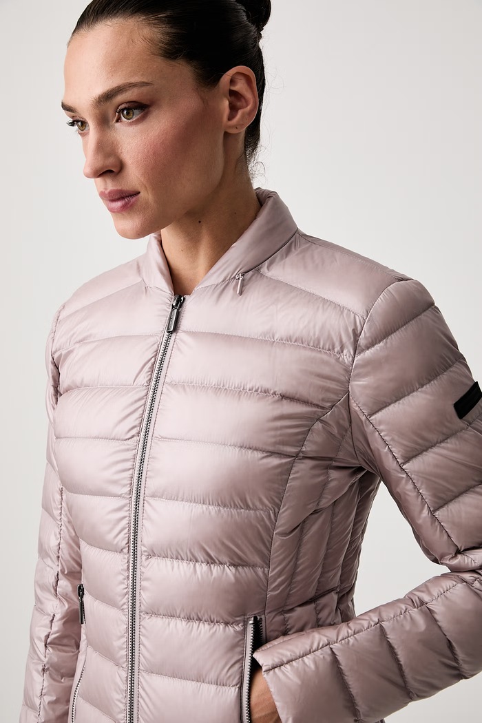 Armani Exchange kurtka puchowa damska różowy XW001920.AF18757