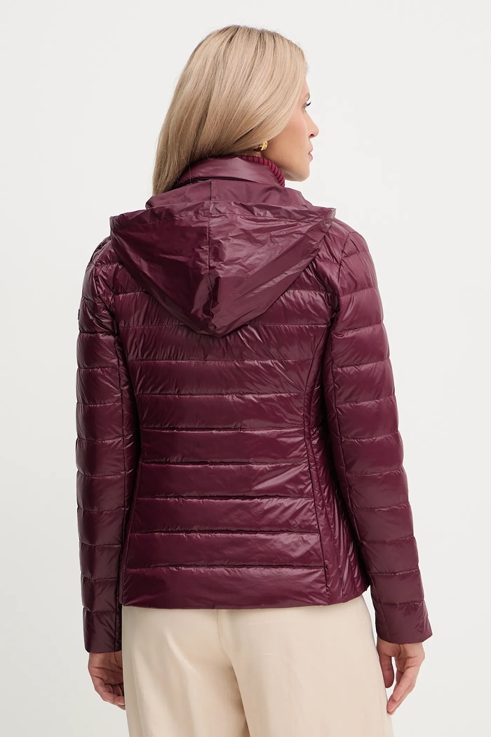 Odzież Armani Exchange kurtka puchowa damska XW001920.AF18757 bordowy