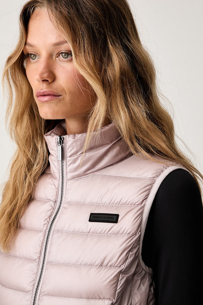 Armani Exchange bezrękawnik damski różowy XW001921.AF18757