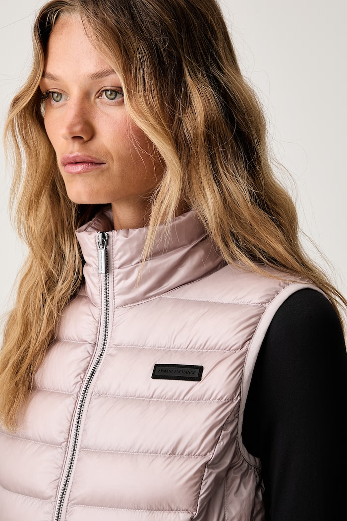 Armani Exchange bezrękawnik damski różowy XW001921.AF18757
