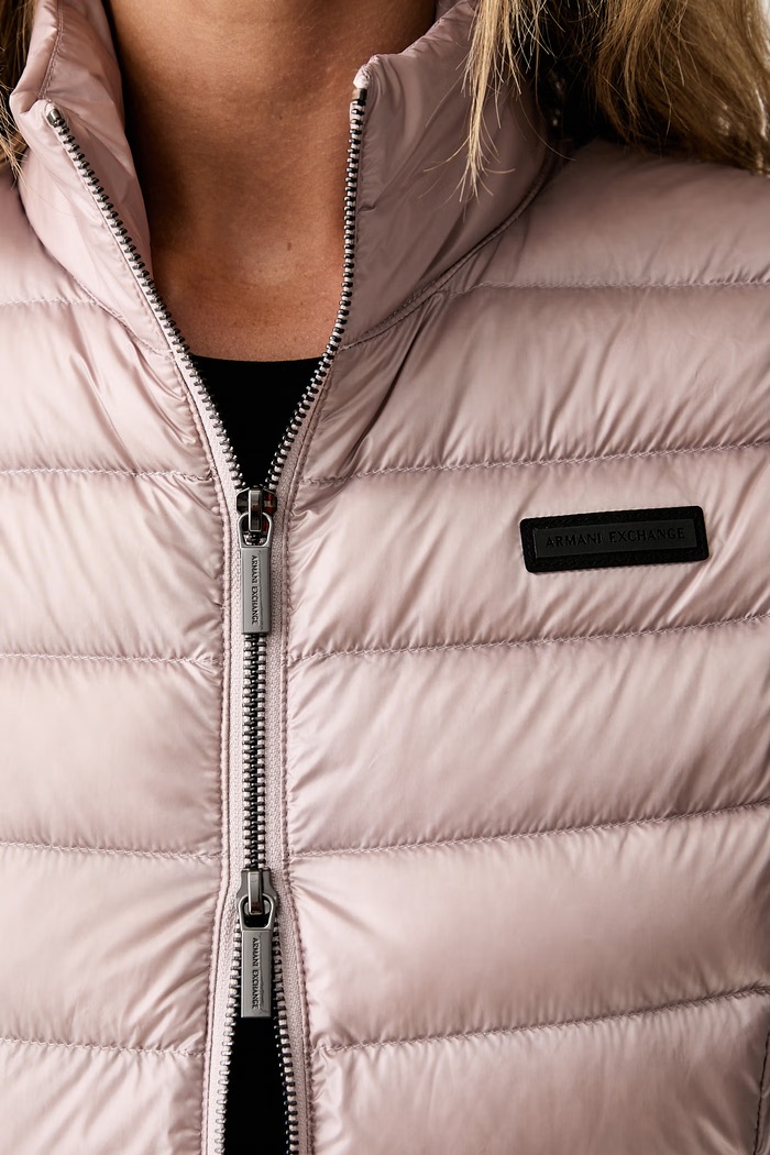 Armani Exchange bezrękawnik damski XW001921.AF18757 różowy